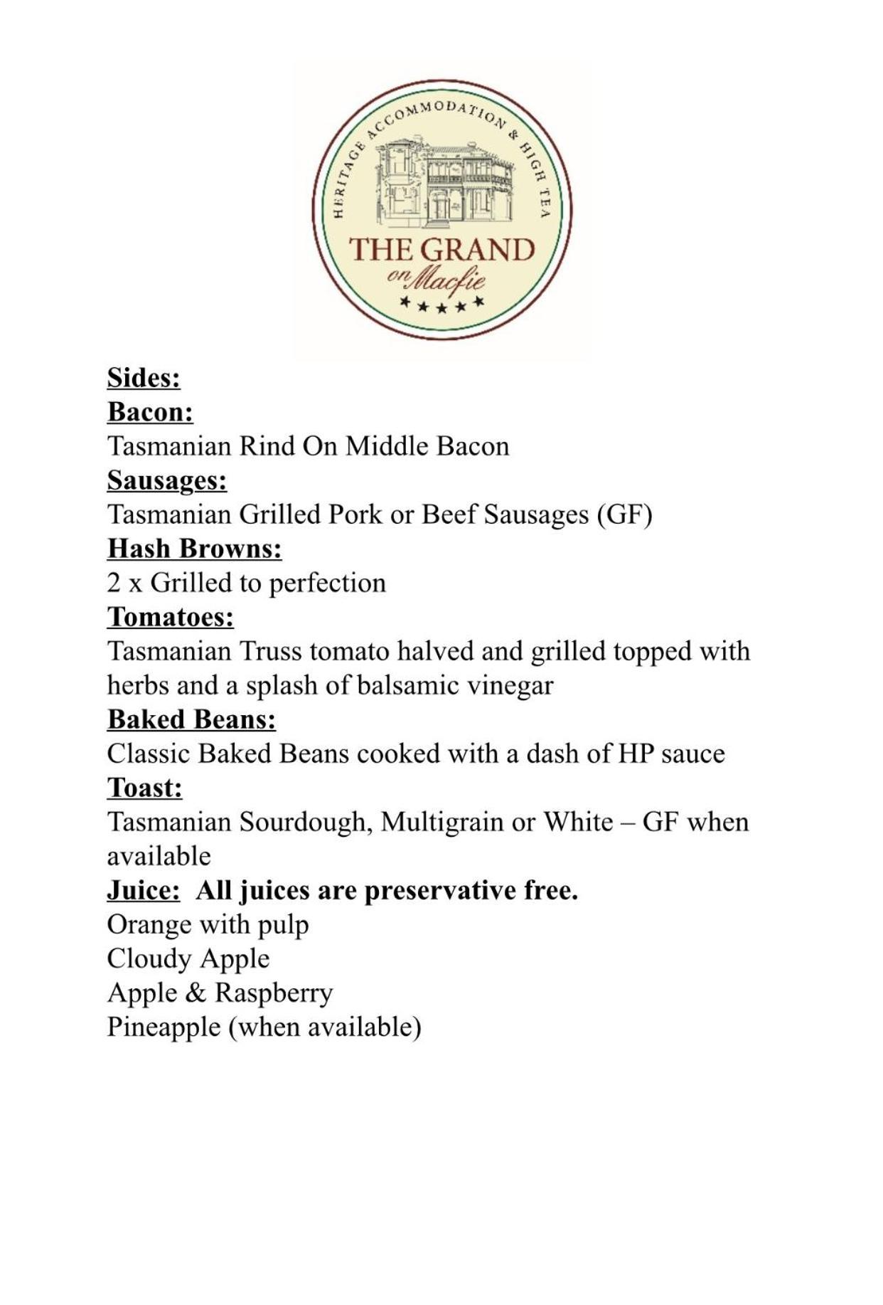 The Grand On Macfie Bed & Breakfast Devonport Exterior foto